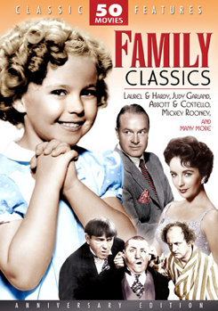 DVD Family Classics 50 Movie Pack Book