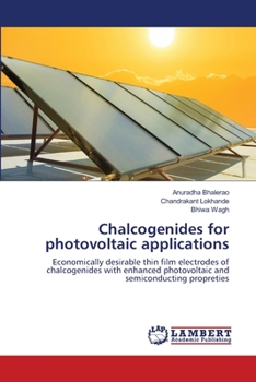 Paperback Chalcogenides for photovoltaic applications Book