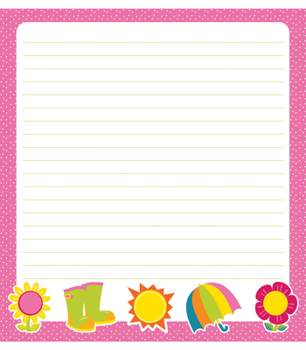 Hardcover Hello Spring Notepad Book