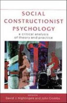 Paperback Social Constructionist Psychology Book