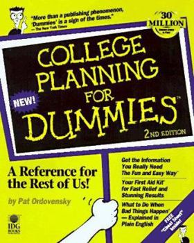 Paperback College Planning for Dummies Book
