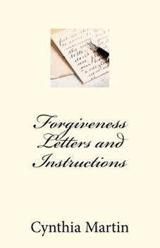 Paperback Forgivness Letters and Instructions Book