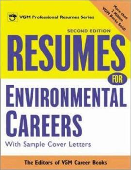 Paperback Resumes for Environmental Careers Book
