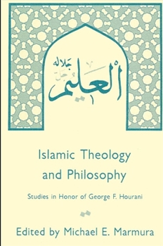 Paperback Islamic Theology and Philosophy: Studies in Honor of George F. Hourani Book