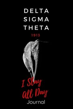 Paperback Delta Sigma Theta Writing Journal Book