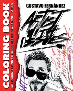 Paperback Artist with Issues: Coloring book