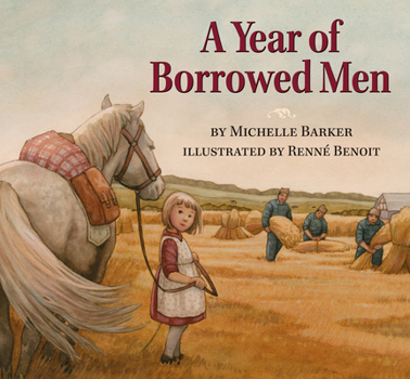 Hardcover A Year of Borrowed Men Book