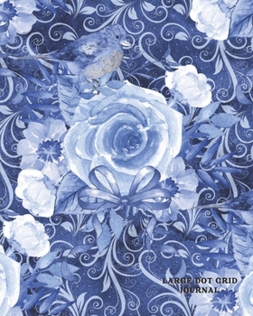 Large Dot Grid Journal: Design Book, Work Book, Planner, Dotted Journal, Dot Matrix, Sketch Book, Math Book, 5mm Dots| 104 pages (Dot paper)