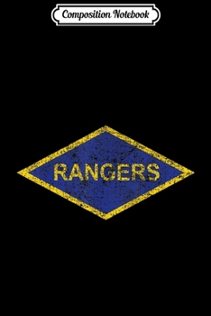 Paperback Composition Notebook: Army Rangers Diamond Journal/Notebook Blank Lined Ruled 6x9 100 Pages Book