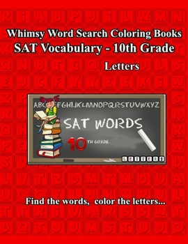 Paperback Whimsy Word Search, SAT Vocabulary - 10th grade Book