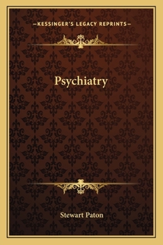 Paperback Psychiatry Book