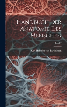 Hardcover Handbuch der Anatomie des Menschen; Band 2 [German] Book