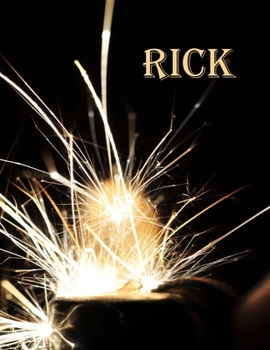 Rick: Blank Page Journal Notebook to Draw your Designs for Welding and Fabrication Welding Customers