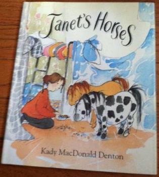 Hardcover Janet's Horses CL Book