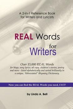 Paperback Real Words for Writers: Alphabetic Word List Book