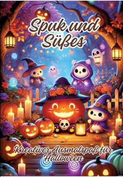 Spuk und Süßes: Kreativer Ausmalspaß für Halloween (German Edition)