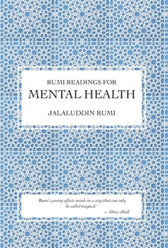 Hardcover Rumi Readings for Mental Health Book