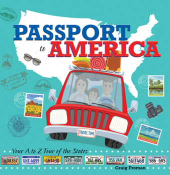Hardcover Passport to America Book