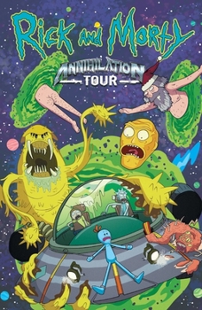 Paperback Rick and Morty: Annihilation Tour Book