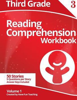 Paperback Third Grade Reading Comprehension Workbook: Volume 1 Book