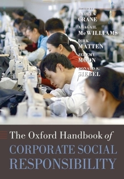 Hardcover The Oxford Handbook of Corporate Social Responsibility Book