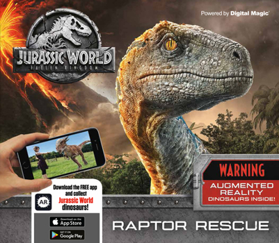 Hardcover Jurassic World: Fallen Kingdom: Raptor Rescue Book