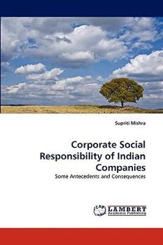Paperback Corporate Social Responsibility of Indian Companies Book