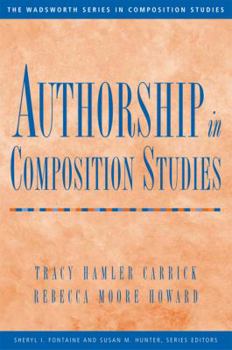 Paperback Authorship in Composition Studies Book