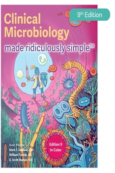 Paperback Clinical Microbiology Made Ridiculously Simple Book