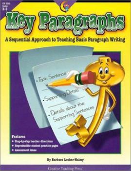 Paperback Key Paragraphs: A Sequential Approach to Teaching Basic Paragraph Writing Book