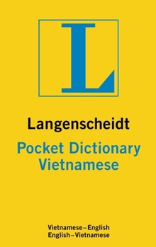 Vinyl Bound Langenscheidt Pocket Dictionary: Vietnamese [Vietnamese] Book