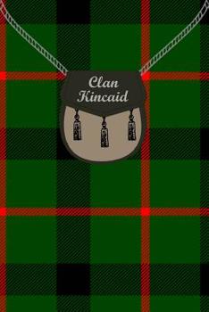 Paperback Clan Kincaid Tartan Journal/Notebook Book