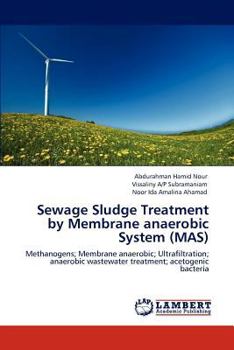 Paperback Sewage Sludge Treatment by Membrane Anaerobic System (Mas) Book