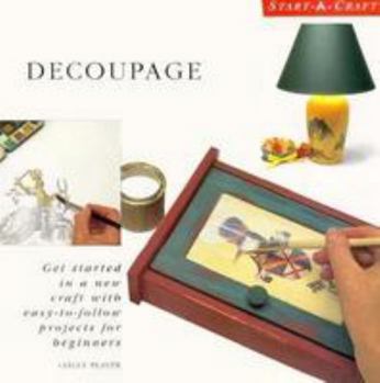 Hardcover Start-A-Craft: Decoupage Book
