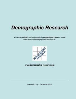 Paperback Demographic Research, Volume 7 [German] Book