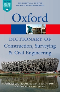 Paperback A Dictionary of Construction, Surveying and Civil Engineering Book