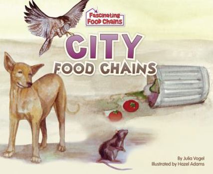 Library Binding City Food Chains Book