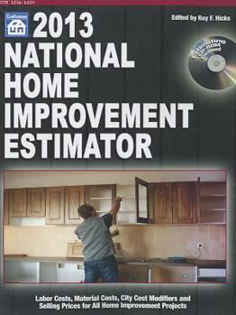 Paperback National Home Improvement Estimator 2013 Book