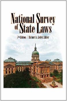 Hardcover National Survey of State Laws Book