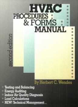 Paperback HVAC Procedures & Forms Manual, Second Edition Book