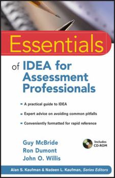 Paperback Essentials of Idea for Assessment Professionals Book