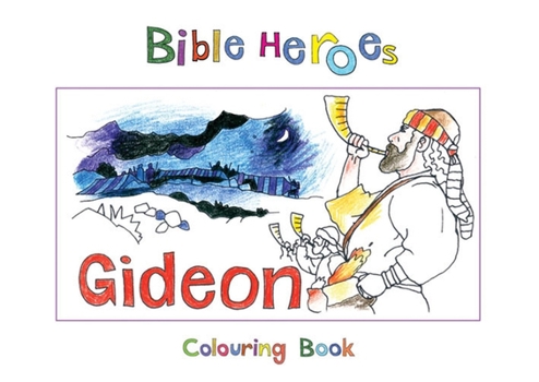 Paperback Gideon Colouring Book