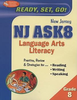 Paperback NJ Ask8 Language Arts Literacy Book