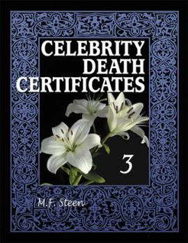 Paperback Celebrity Death Certificates 3 Book