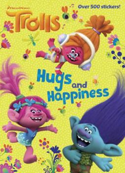 Paperback Hugs and Happiness (DreamWorks Trolls) Book