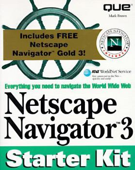 Paperback Netscape Navigator Gold 3 Starter Kit with CD Book