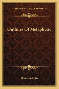 Paperback Outlines Of Metaphysic Book