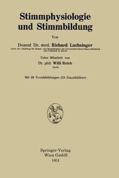 Paperback Stimmphysiologie Und Stimmbildung [German] Book
