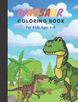 Paperback Dinosaur Coloring Book for Kids [French] Book