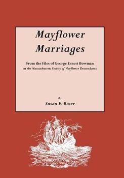 Paperback Mayflower Marriages Book